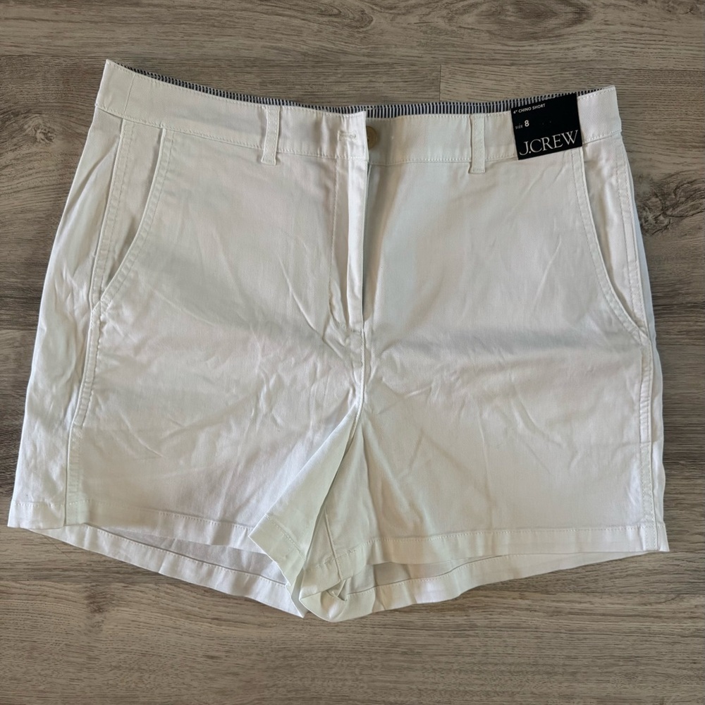 J. Crew Women's White Shorts
